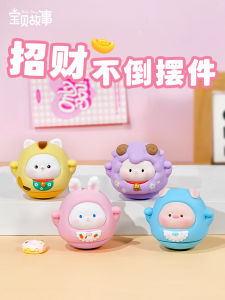 Adorable Tumbleweed Desktop Ornaments Creative Cartoon Animal Style Office Desk Decorations Birthday Childrens Day Small Gifts