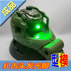 ไฟเปลี่ยน LED ตาแก้ไข ชิ้นส่วนตัวถัง Zaku Head ไฟส่องสว่างแบตเตอรี่ ห้องประชุมโมเดล บันไดสูงสุด 14 ปี