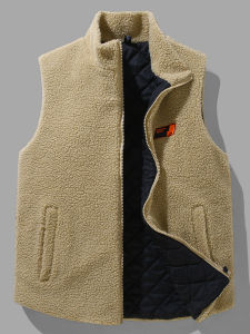 180.00kg Cotton Vest Cashmere Extra Large Size Waistcoat Plus-Size Winter Velvet Thermal Vest