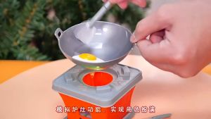 23/63/114 PCS Kids Kitchen Pretend Play Toys Cookware Toy Set Cooking Simulation game Glowing wood stove kids Christmas birthday New Year Gifts Masak Perempua