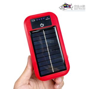 Máy sủi oxy tích điện-Năng lượng mặt trời BAOYU BY-A3| Siêu tiện lợi|Tặng 2mét dây sủi+ 2 quả sủi.