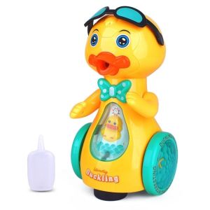 Đồ chơi hot trend vịt tự chạy phun sương âm thanh đèn