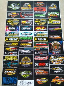 STIKER AUDIO | STIKER SOUND SYSTEM VINYL | STIKER AUDIO ANTI AIR | STIKER VINYL  STIKER AUDIO | STIKER BAHAN VINYL