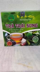 Combo 4 hộp (160 gói) trà túi lọc trái sung Bảo Khang quả sung khô giúp tiêu hóa tốt trĩ ngừa sỏi mật