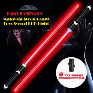 Sword Star wars Lightsaber Props Laser Sword Kids Toys Sword LED Light Connectable Lightsaber sword Pedang