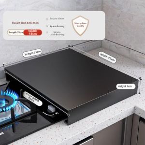 AMW | Gas Stove Cover Shelf Organizer Kitchen Storage