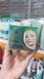KEM V10 DƯỠNG TRẮNG DA NHẬT VIỆT NGỌC TRAI ĐEN 10g