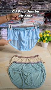 Celana Dalam Pria ZB Man Karet Boxer | Cd Cowok Zbman Bahan Katun Lembut
