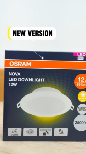 [1 BOX] OSRAM NOVA LED DOWNLIGHT G2 12W(5")/ 18W(6")/ 24W(8") [WARM WHITE/COOL WHITE/DAYLIGHT] SIRIM