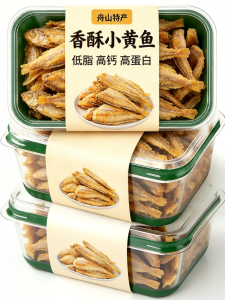 Crispy Ready-to-eat Small Yellow Croaker Dried Snack
