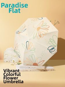 TIANTANGSAN | Flower Foldable UV Protection Sun Umbrella