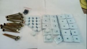 Baut Caping Roof Seal Blue Atap Ecoroof Alderon UPVC /20pcs