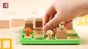 ของเล่นเสริมพัฒนาการสำหรับเด็ก ช่วยพัฒนาทักษะการวางแผนเชิงพื้นที่และการคิดเชิงตรรกะ รวมถึงเกมกระดานซ่อนหาที่เป็นอุปสรรค