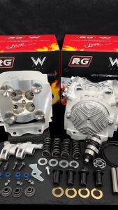 ฝาสูบ4วาล์วWave125 พิเศษบ่าหลอดทองเหลืองลูก 70-78มิล วาล์ว24/27 25/28 ใส่เวฟ125S-R-iบังลม-msx-125Led สินค้าดี มีคุณภาพ