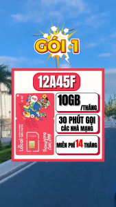 Sim 4G 5G Local sóng Mobifone - Data Tốc Độ Cao 4GB/Ngà + Miễn Phí Gọi - Trọn Gói 14 Tháng Không Nạp Tiền | 12A89F 12A79 12A69 12A45F . FREESHIP - CHƯA KÍCH HOẠT