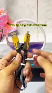 LENTIVEN Kabel Data 4 in 1 Fast Charging Kabel Charger Tipe C USB iOS Lightning USB PD27W