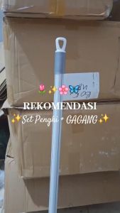 SET PENGKI - 5. Serokan Sampah Serbaguna Set Gagang Dan Pengki Plastik