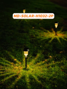 MODI โคมไฟปักสนามโซล่าเซลล์ ไฟปักดิน โซล่าเซลล์สนาม ไฟพลังงานแสงอาทิตย์ ไฟภายนอกอาคาร แสงวอร์ม ไฟตกแต่งสวน โคมไฟพลังงานแสงอาทิตย์ กันน้ำ เปิดปิดออโต้