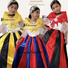 Maria Clara Inspired Filipiniana Buwan ng Wika Costume for Kids Lazada PH