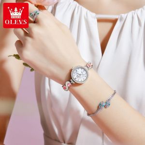 OLEVS | Elegant Womens Watch and Bracelet Set Gift 2026 New Style