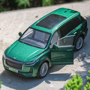 Diecast Model Car Off-road with Pull Back Lights Sounds and 6-Open Functions