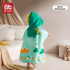 AIBEIDILA | Quick-Dry Wearable Hooded Bath Towel For Infants And Toddlers