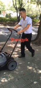 Shengyik Manual Hand Push Floor Sweeper Machine