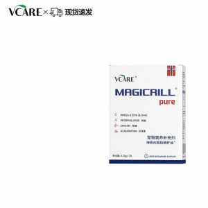 VCARE | Krill Oil Non-Fish Oil Omega3 Lecithin Pet Nutrition Supplement