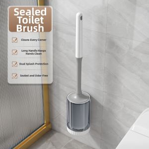 SHUHONG | Hanging No-Dead-Corner Toilet Brush With Base
