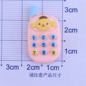 Đồ Chơi Mini Sanrio Hoạt Hình Đồ Dùng Điện Thoại Di Động DIY Phụ Kiện Búp Bê Đồ Chơi Trẻ Em Đồ Chơi Điện Thoại Di Động Đồ Chơi
