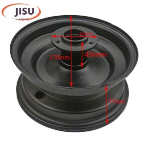6 Inch Front/Rear Rims for ATV Karting Scooter Lawn Mower 13X5.0-6 13X6.50-6 145/70-6 Tires Wheels Parts