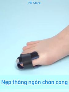 Nẹp ngón chân búa bị cong nẹp có thanh kim loại định hình cho ngón chân thẳng