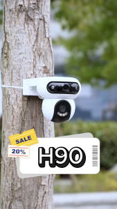 Camera mắt kép quay quét 2K+ EZVIZ H90 Dual