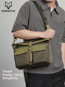 SEWAFOX | Vintage Waterproof Large Capacity Lightweight Crossbody Bag