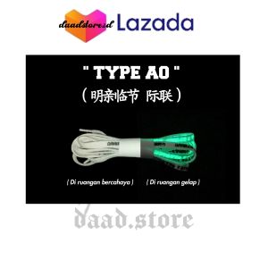 ORIGINAL Shoelaces/tali sepatu katakana series by daad.co " Type AO "