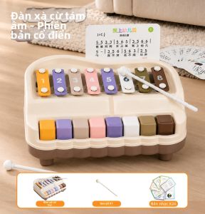 FUZAO | Xylophone Giáo Dục Âm Nhạc 2-trong-1