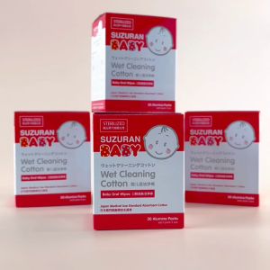 Suzuran Baby Wet Cleaning Cotton Bundle (10 Packs)