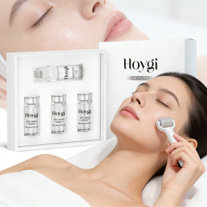 Hyaluronic acid 0.25mm Microneedle Roller Set Facial for Smooth Skin Barrier Protection Long Lasting Moisturization Skincare kit