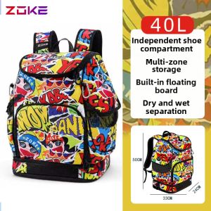 ZOKE | Professional Large Capacity Waterproof Swim Training Bag Backpack