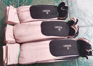 12 Pasang kaos kaki jari muslimah bahan polyester GRESS & GRADE A