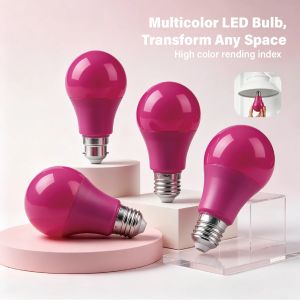 640LM Purple Light LED Bulb Lamps 8W Purple Shell AC100 240V E27 B22 Wedding KTV Party Courtyard Garden Stage Home Decor Light