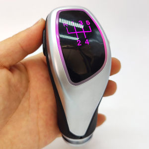 สวิตช์เปลี่ยนเกียร์ LED แสงสีสันสดใสสำหรับรถยนต์ Volkswagen Polo Jetta Lavida Speed ​​Gentleman