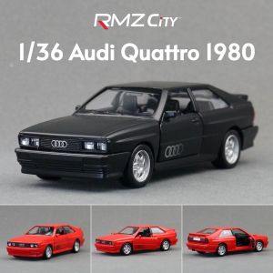 RMZ CiTY 1:36 Audi Quattro Classical Sport Toy Car Model Diecast Racing Vehicle Miniature Pull Back Collection Gift For Children