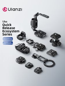 Ulanzi | Quick Release Mounting Plate Accessory Compatible Arca-Swiss Tripod Ball Head