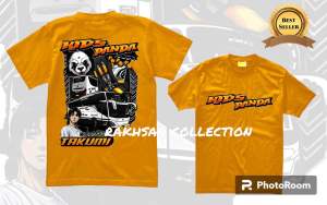 kaos anak bismania kids panda jb 5 reborn terbaru 1-12 tahun
