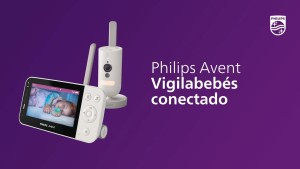 PHILIPS Avent Connected Baby Monitor with WiFi HD Camera Infrared Night Vision Cry Detection Two-Way Audio 12 Hrs Screentime in Eco Mode เบบี้มอนิเตอร์