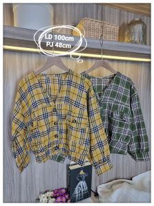 CROP FLANEL SHAPIR