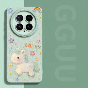 GGUU | Ốp Lưng Điện Thoại Huawei Honor Magic Có Dây Đeo Tay Thiết Kế Hình Họa Dầu