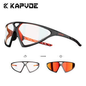 Kapvoe | KAPOVE Fishing Sunglasses for Men Hiking Eyewear Simple Fashion Photochromic UV400 Sunglasses Fashion Outdoor Sport Glasses 2026