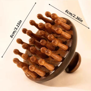 Bàn Chải Massage Da Đầu Bằng Gỗ Cho Nam Và Nữ Dụng Cụ Chà Da Đầu Thủ Công Dụng Cụ Massage Toàn Thân Chăm Sóc Tóc Sử Dụng Được Khi Tóc Ướt Hoặc Khô